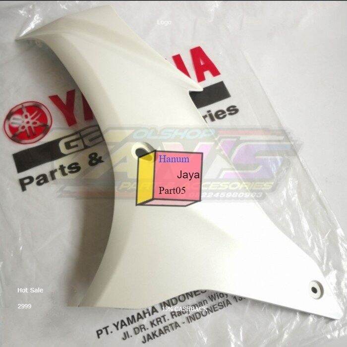 Panel Fairing Sayap Kiri R M R V Putih Glossy Part Ori Yamaha Lazada Indonesia