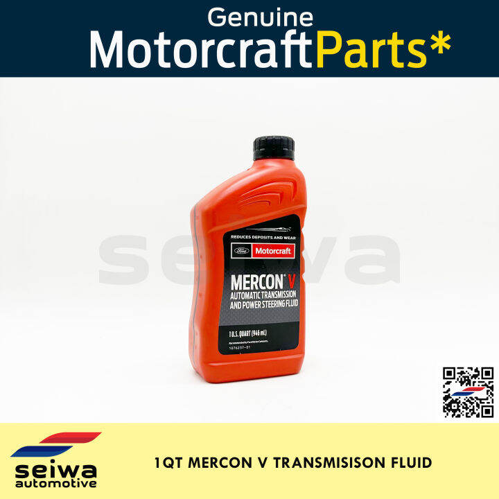 1 QUART] Motorcraft Mercon V Transmission Fluid - Genuine