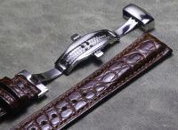 2023 ◇ CXP-时尚4 Handmade butterfly buckle 18mm19mm20mm21mm22mm American Caiman crocodile leather strap customization