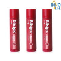 (แพ็ค 3) Blistex Berry Lip ลิปบาล์มไม่มีสี กลิ่นเบอร์รี่ SPF15 Premium Quality From USA 4.25 g [IINN]