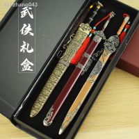 3pcs Letter Opener Sword 22CM With Gift Box Emperor Swords Men 39;s Collection Boy Sword Weapon Toys Weapons Model Desk Decoration