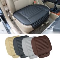 [Automobile accessories] ที่คลุมเบาะนั่งหน้ารถหนัง PU ระบายอากาศได้ดีเสื่อแผ่นคาร์บอนสี่ฤดูรถตู้เอสยูวีรถบรรทุกสวมใส่ได้แบบสากลเบาะรองนั่งรถยนต์