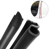 【hot】✱  Car Door Weatherstrip Rubber B Pillar Protection Sticker Front Sealant 2Pcs/Lot