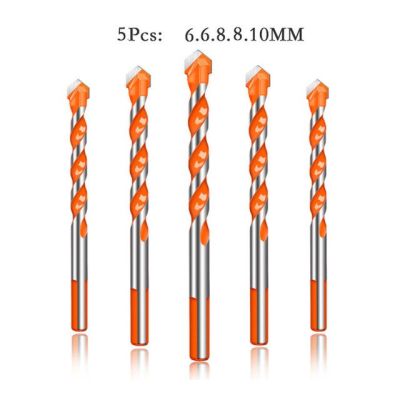 HH-DDPJ3-12mm Multifunction Triangle Drill Bits Set Ceramic Wall Tile Marble Glass Punching Hole Saw Diamond  Glass Wood Drilling Bits