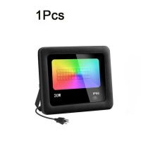 40w 20w Smart Bluetooth RGB Floodlights Outdoor Waterproof APP Control LED Flood Light for Party Garden Wall Landscape Decor