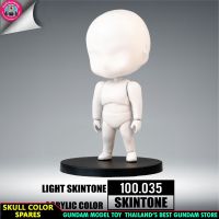 SKULL COLOR FIGURE LIGHT SKINTONE สีผิวหนังอ่อนมาก สีแอร์บรัช สีพ่นโมเดล