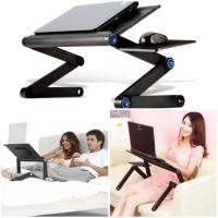 โต๊ะคอมพิวเตอร์แล็ปท๊อป อเนกประสงค์ Adjustable Laptop Desk for PC Notebook T8 โต๊ะวางโน๊ตบุ๊ค พับได้ ปรับสูงต่ำได้ พร้อมพัดลมระบายความร้อน