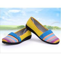 Old Beijing leisure breathable shoes flat shoes anti - skid shoes work shoes