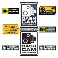 【CC】 Dash Cam In Car Recording Video Vinyl Decal for Stickers