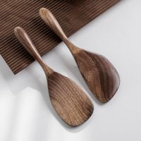 Rice Spoon Wooden Kitchen Spoon Rice Scoop Ladle Spatula Non-stick Walnut Rice Serving Cooking Spoon Wooden Kitchen Utensils Cooking Utensils