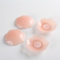 tdfj 4-8Pcs Silicone Nipple Cover Reusable Breast Petals Lift Invisible Pasties Padding Stickers Boob Adhesive