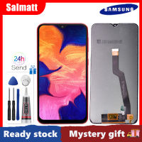 Salmatt 6.2นิ้วหน้าจอจอ LCD แบบดั้งเดิมสำหรับ Samsung Galaxy A10 SM-A105F A105สัมผัสหน้าจอ LCD หน้าจอดิจิตอลประกอบสำหรับ Samsung Samsung Galaxy A10 A105F LCD