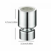 Kitchen Water Faucet Aerator Anti-splash Water Filter Spout Extension Water-saving Frother Tap Swivel Adapter FM22