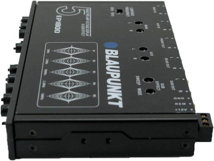 Blaupunkt EP1800 5Band Car Audio Graphic Equalizer with Front 3.5mm