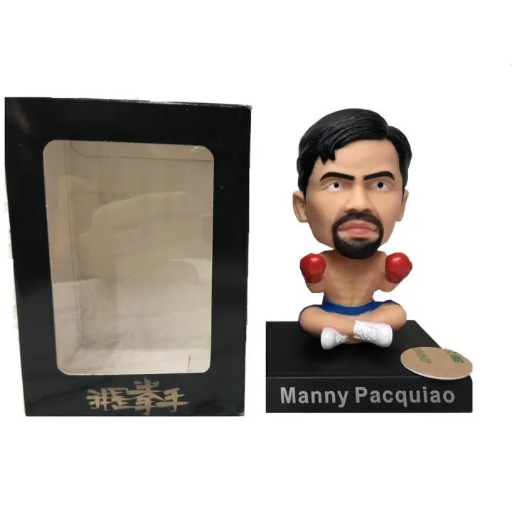 Manny Pacquiao Action Figure Bobblehead With Phone Stand Lazada Ph