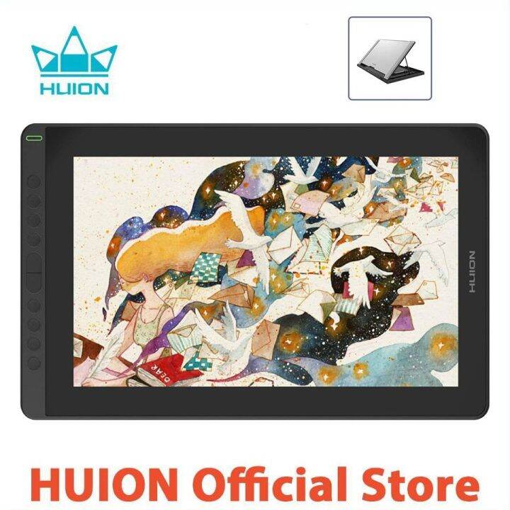 HUION Drawing Tablet KAMVAS 16 Pen Display with FullLaminated Screen