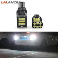 ในสต็อก แล็บท็อป2ชิ้นไฟสัญญาณ Led T15 Canbus 24smd 3030ชิป W16w หลอดไฟ Led สำรองไฟถอยหลังไฟจอดรถสีขาว12V【fast】