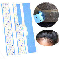 Strong Transparent Blue Double Sided Adhesive WIth Small Holes Wig Toupee Hair Piece Tape Wig Glue Waterproof Extra Hold