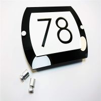 【LZ】▩❍  DIY House Number 200x140mm House number Sign apartment number plaque.Door sign house sign