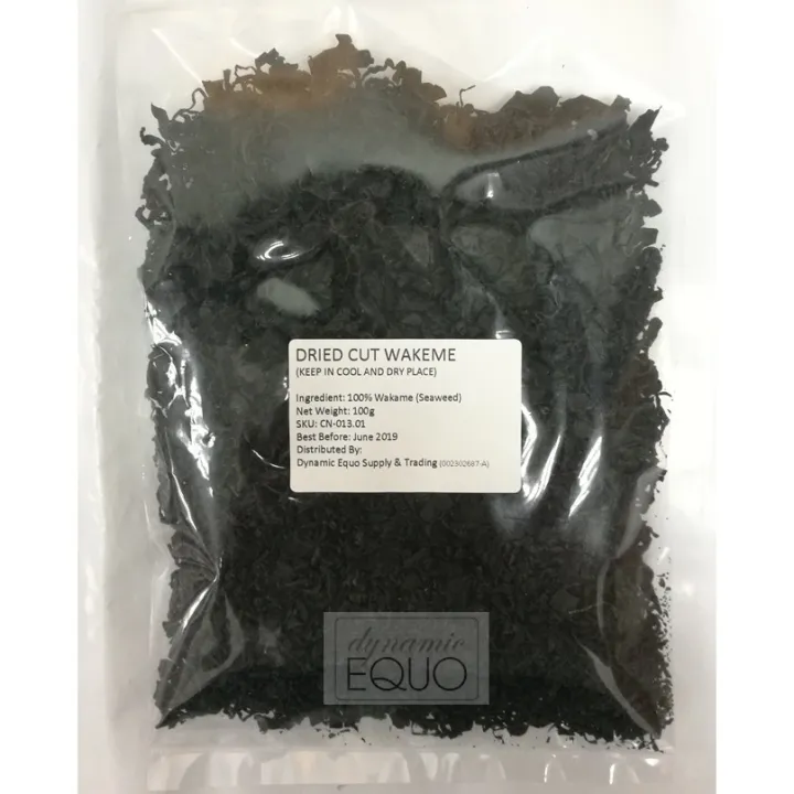 Dried Cut Wakame 100g Seaweed Halal Lazada