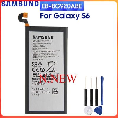 แบตเตอรี่ Samsung Galaxy S6 G9200 G9208 G9209 G920 G920A G920F G920I EB-BG920ABE 2550mAh พร้อมชุดถอด