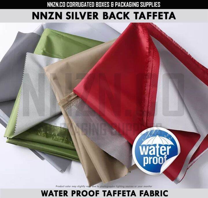 NNZN Silver Back Taffeta Fabric Water Proof Umbrella Fabric Rain Coat