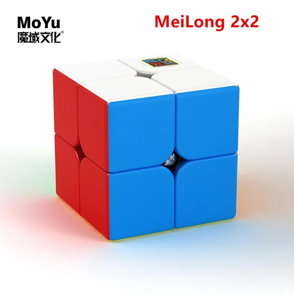 Kit Com 4 Cubos Magico Meilong Moyu 2x2x2 3x3x3 4x4x4 5x5x5 no Shoptime