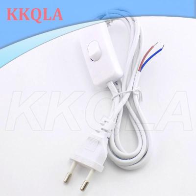 QKKQLA 1.8m Eclectic 110v-200v AC Power Supply Cable Extension Cord Adapter 303 on/off Switch For Led Light Bulb Tube