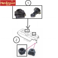 Hardingsun ฝาครอบแบบหัวเข็มขัดฝาปิดเครื่องยนต์สำหรับ HONDA Civic FD 2006 2007 2008 2009 2011 2010