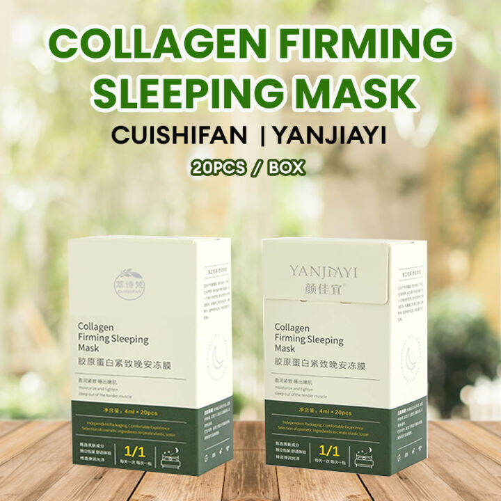 Collagen Firming Sleeping Mask Cuishifan / Yanjiayi 4ml×20/40pcs