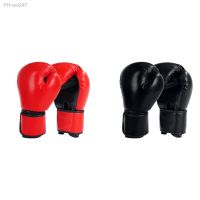 Kick Boxing Gloves Fighting Glove PU Leather Boxing Training Gloves Men Women Sports Workout Professional MMA Punching Bag Mitts