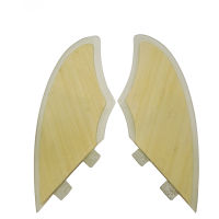 Surf FINS upsurf FCS quillas Bamboo TWIN Fin Double TABS Fin keel Fin 2ชิ้นโดยชุด surfboard Fin Fin ฟรีการจัดส่งสินค้า...