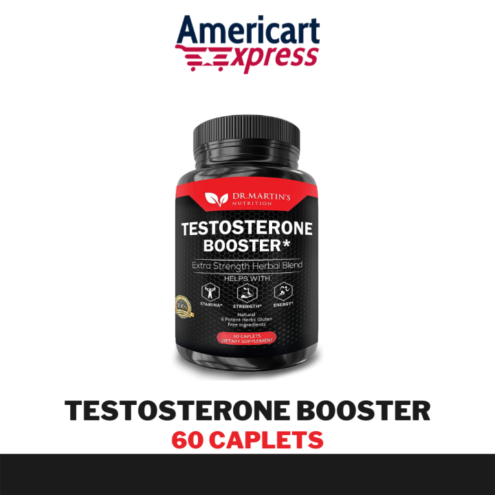 [CLEARANCE SALE] Extra Strength Testosterone Booster with Tonkat Ali Dr Martins Nutrition 60