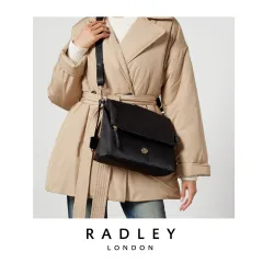 Radley Dukes Place Heirloom Jacquard Shoulder Bag, Goose Grey at