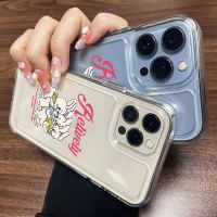 For IPhone 11 Pro Max IPhone Case Clear Case TPU Soft Case Plating Button Shockproof Protection Camera Cartoon Cute Compatible with IPhone 14 13 Pro Max 12 Pro Max