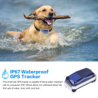 New Arrival IP67 Waterproof Pet Collar GSM AGPS Wifi LBS Mini Light GPS Tracker for Pets Dogs Cats Cattle Sheep Tracking Locator