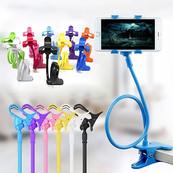 Lazy pad Lazypad 360 Degree Flexible Long Arms Mobile Phone Holder Lazy ...