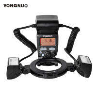 YONGNUO YN24EX Dual Head มาโครแฟลชกล้อง Speedlite GN18 TTL Auto/แฟลช5600K 3S รีไซเคิล7Pcs แหวนอะแดปเตอร์เปลี่ยนสำหรับ Sony A7III A7IV A7R III A7S III A7C A9II A6600 A6500 A6300