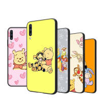 Black เคสโทรศัพท์ Compatible หรับ Xiaomi Redmi Note 9T 11I 12 11 10C 10S 10 11T Pro Max ปก SC-172 Winnie the Pooh and Friends