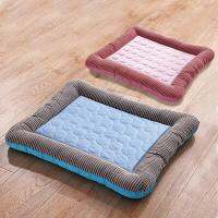 Big Dog Cooling Pad สำหรับสุนัขขนาดกลางขนาดใหญ่,Oversize Sleeping Bed, Big Ice Silk Material Dog Sofa, Washable Supplies