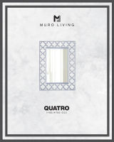 กระจกตกแต่งผนังดีไซน์ Muro Living รุ่น QUATRO