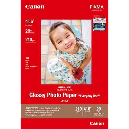 Canon Photo Paper GP-508 (4R and A4) and PP-208 glossy 4R | Lazada PH