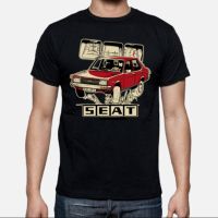 【HOT】™◊✽ Hot Sale Classic Spain Car S E A T 131 L 1430 Shirt. New Cotton Short Sleeve O-Neck T-shirt Mens Top