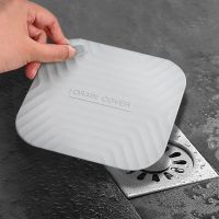 New Silicone Floor Drain Deodorant Pad Kitchen Sink Strainer Toilet Pad Bathroom Anti Odor Sewer Deodorant Cover Water Stoppe Dishracks Sink accessori