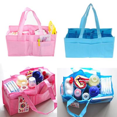 hot！【DT】☃✜❒  storage Mummy Bottle Storage Multifunctional Separate BagNappy Maternity Handbag Baby Tote Diaper Organizer