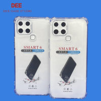 Case infinix เคส infinix Smart6 หนา 1.5mm ตรงรุ่น แบบ TPU ใสเสริมขอบและมุมกันกระแทก ส่งไว จาก กทม