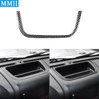 Caja De Almacenamiento De Control Central De Fi De Carbono Para Jeep Wrangler,Tiras Decorativas Para Bordes,Accesorios De Interior De Coche,Pegatina,2011-2017