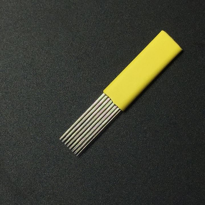 yf-50pcs-15-pins-plana-microblading-shading-needles-needle-fog-eyebrow