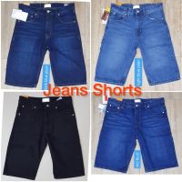 สั้นสำหรับผู้ชายขายดียีนส์เดนิมผู้ชาย Pants.100สั้น Celana Pendek Denim Kain Tebal.