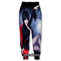 phechion New MenWomen Elvira Movie 3D Printed Casual Pants Fashion Streetwear Men Loose Sporting Long Trousers F159